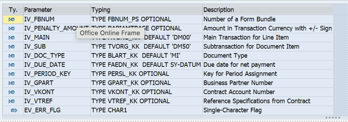 Importing Parameters for penalty_post